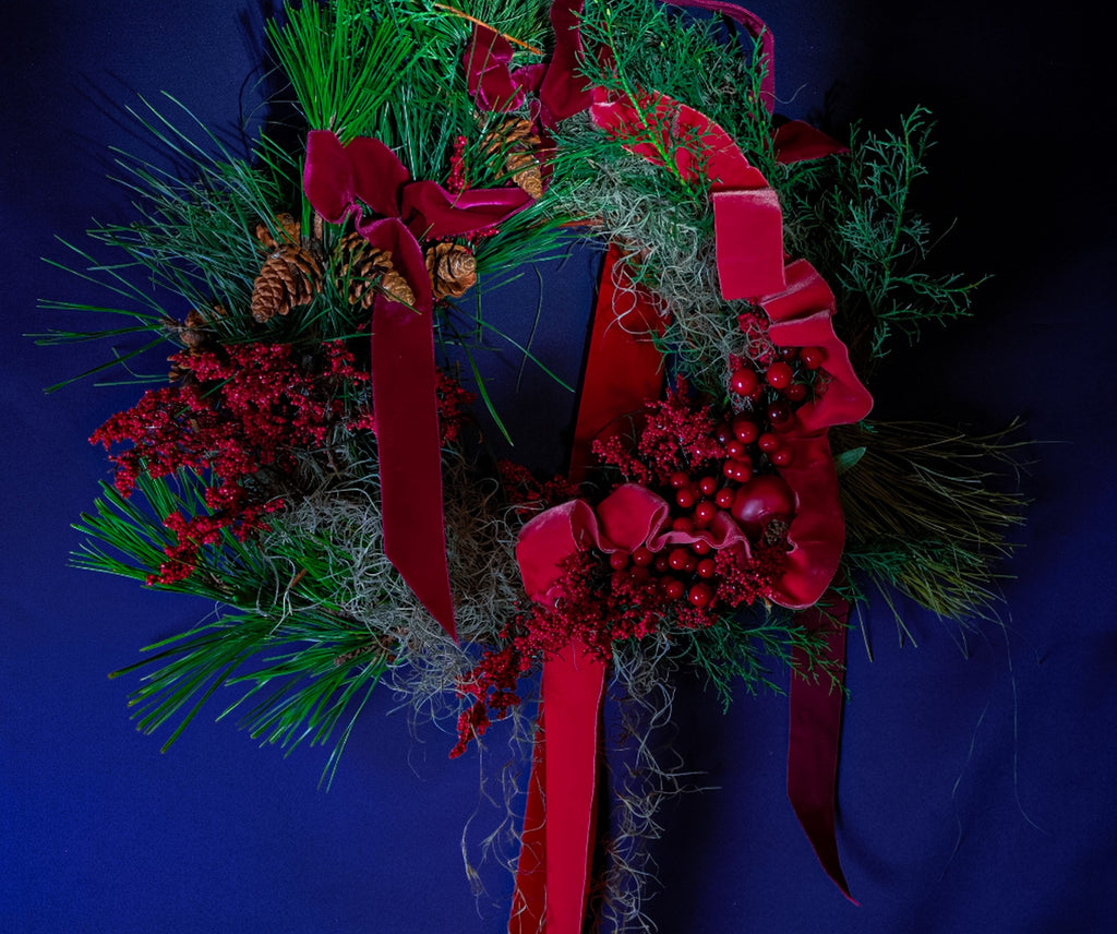 Ruby Wreath